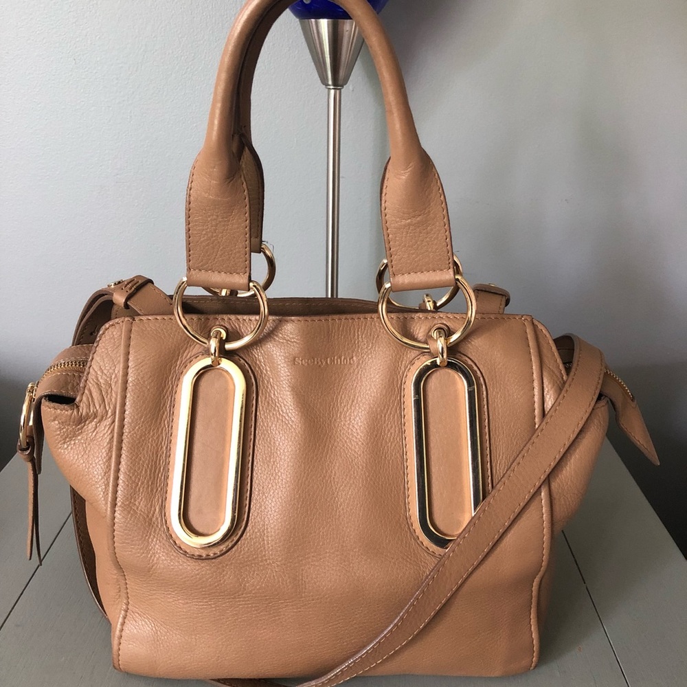 ❌See by Chloe Paige Crossbody bag! Brown/Tan